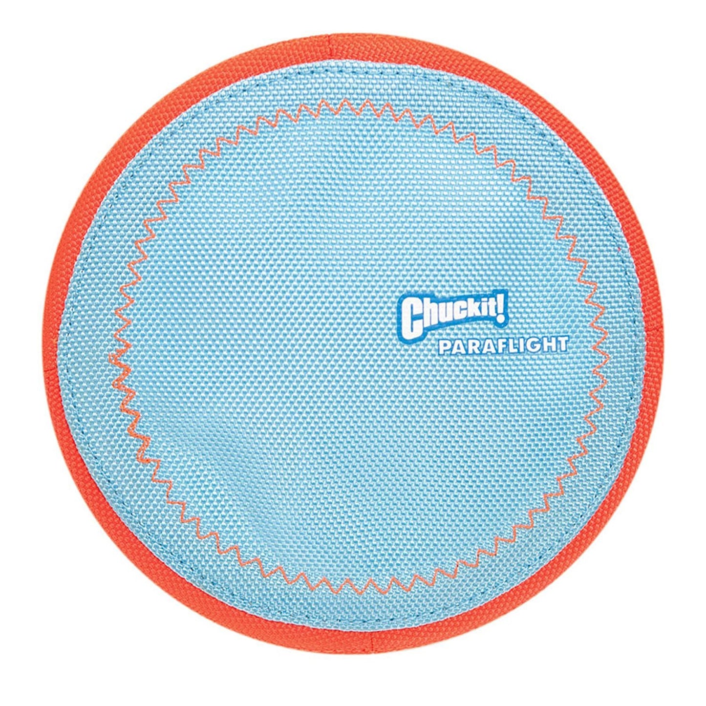 Chuckit Paraflight Large 9.5" Diameter Rubber and Canvas Aerodynamic Flying Disc Paraflight (4-Pack) (4 Items)