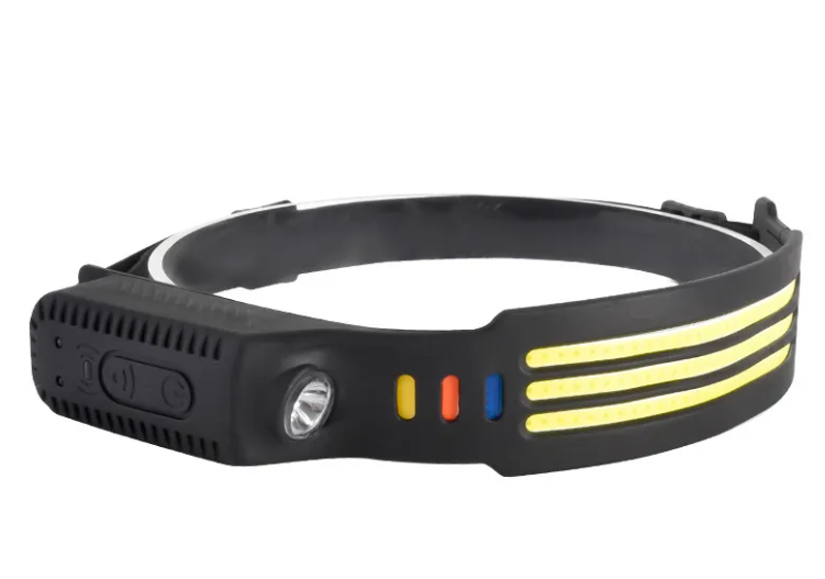 Dual-light Silicone Sensor Headlamp